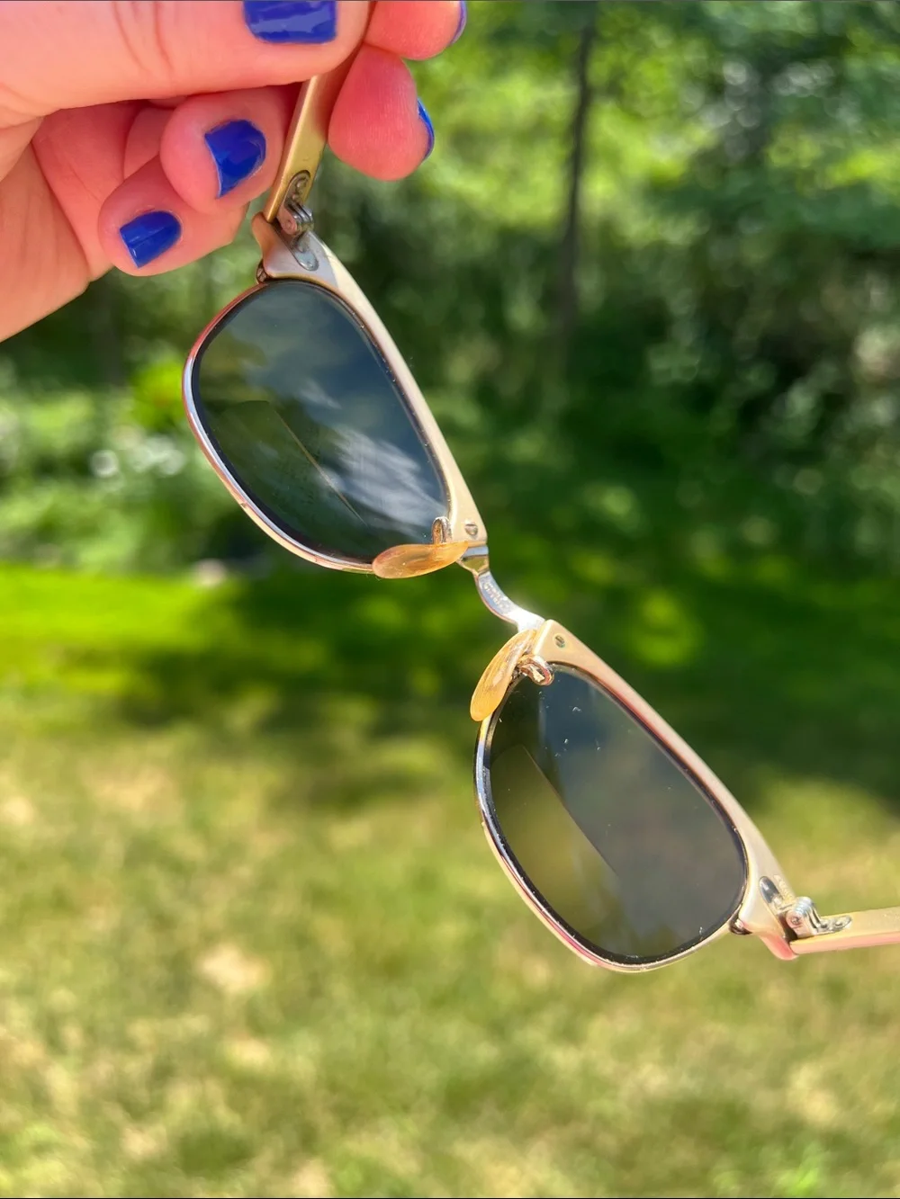 Vintage Artcraft Gold Filled and Aluminum Cat Eye Glasses